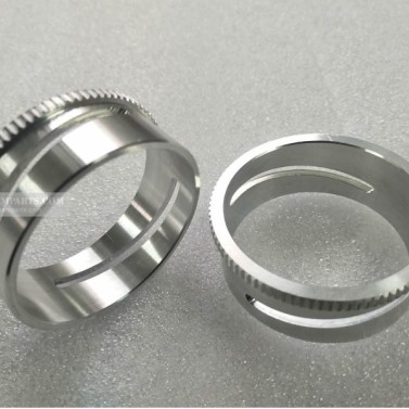 Aluminium gemasjineerde ring