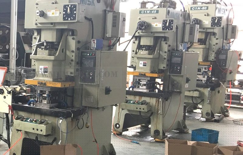Introduction of three new progressive die stamping machines