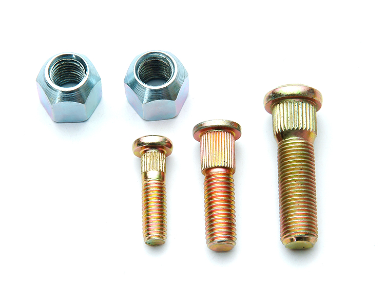 Automobile wheel nuts screws