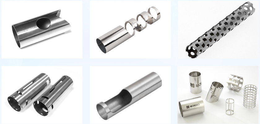 Tube fittings by tube laser cutting