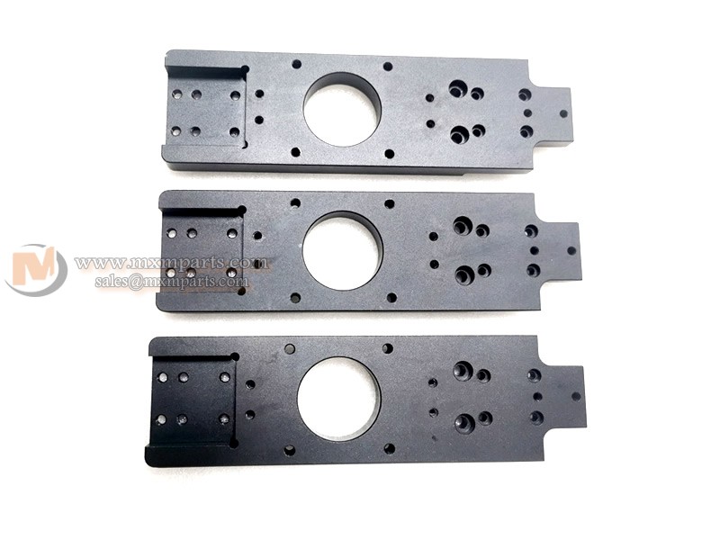 Black Anodized CNC Aluminum Parts