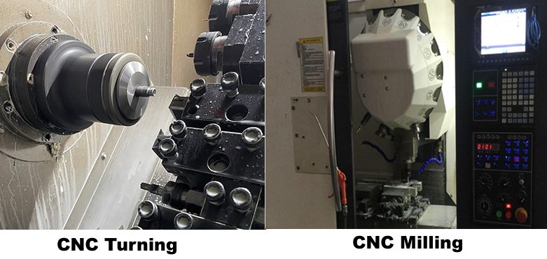 CNC turning & CNC milling