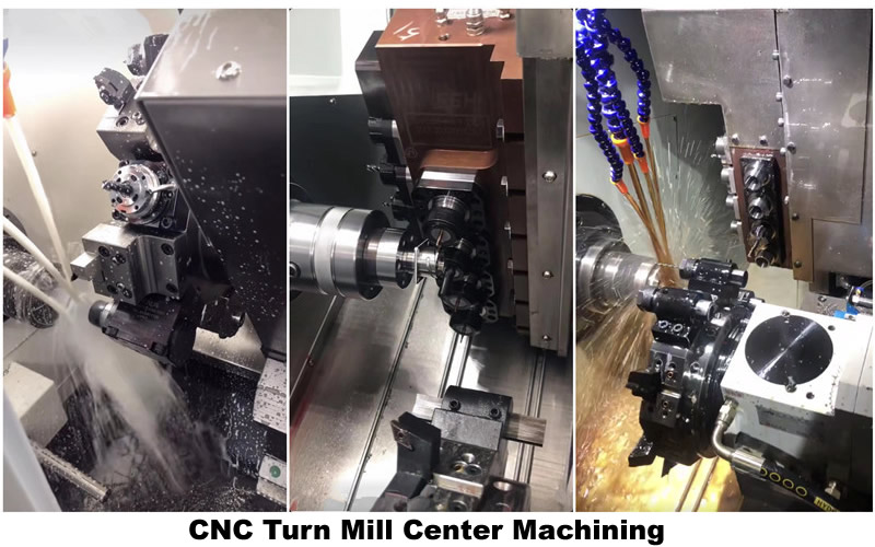 Kombinatsiyalangan CNC burilish tegirmon markazini ishlov berish