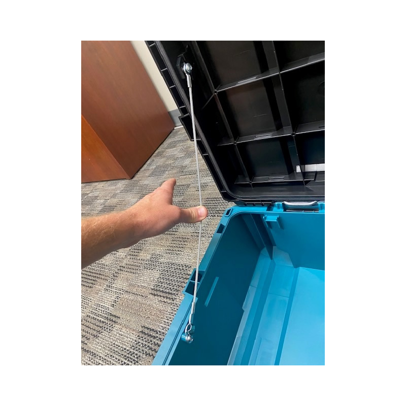 Steel retaining wire for tooo box